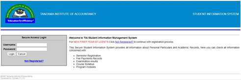 http://sms.tia.ac.tz/studentis/
