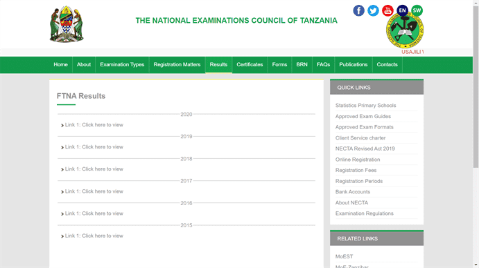  https://www.necta.go.tz/ftsee_results
